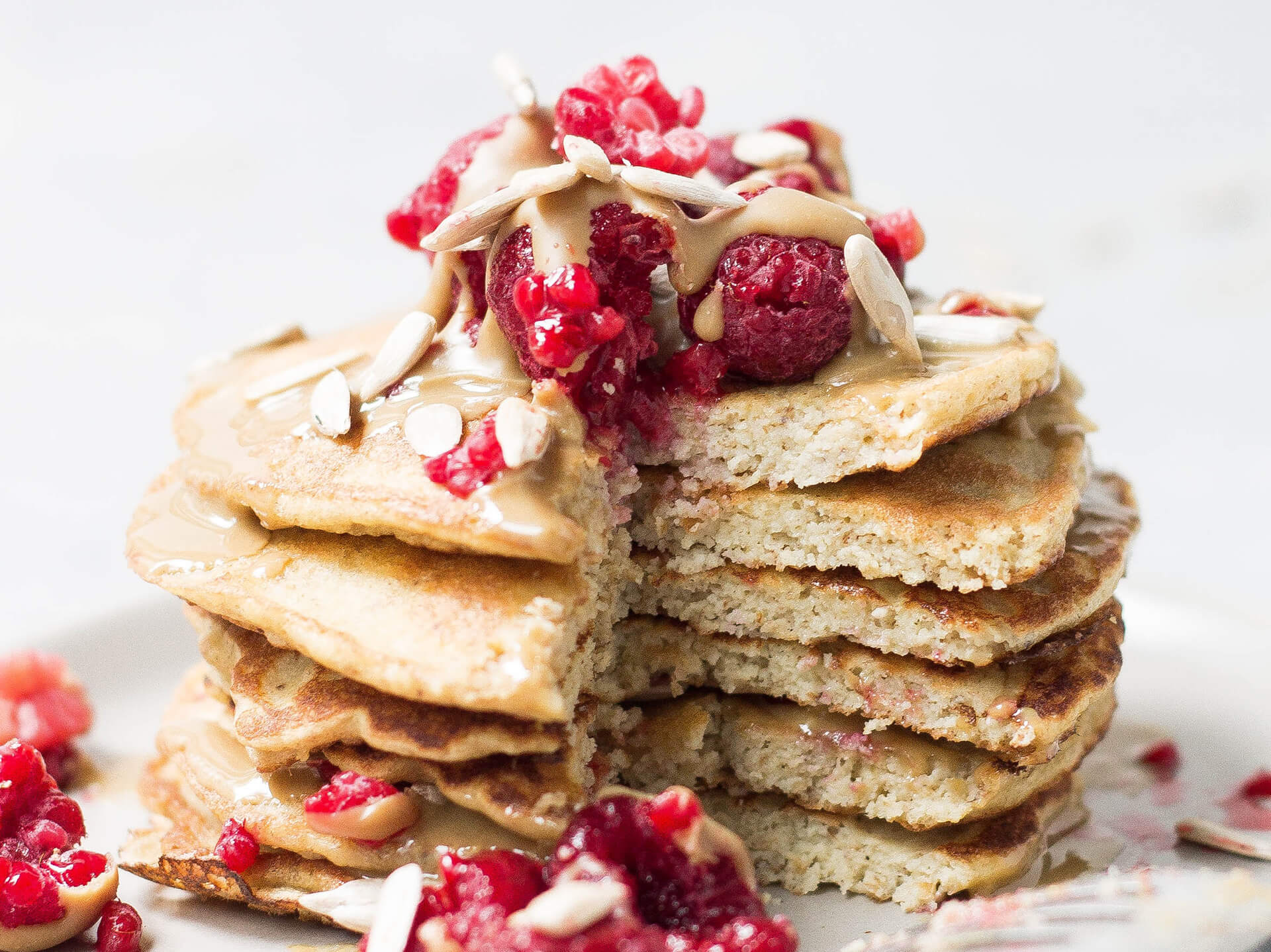 5 Minute Vegan Pancakes